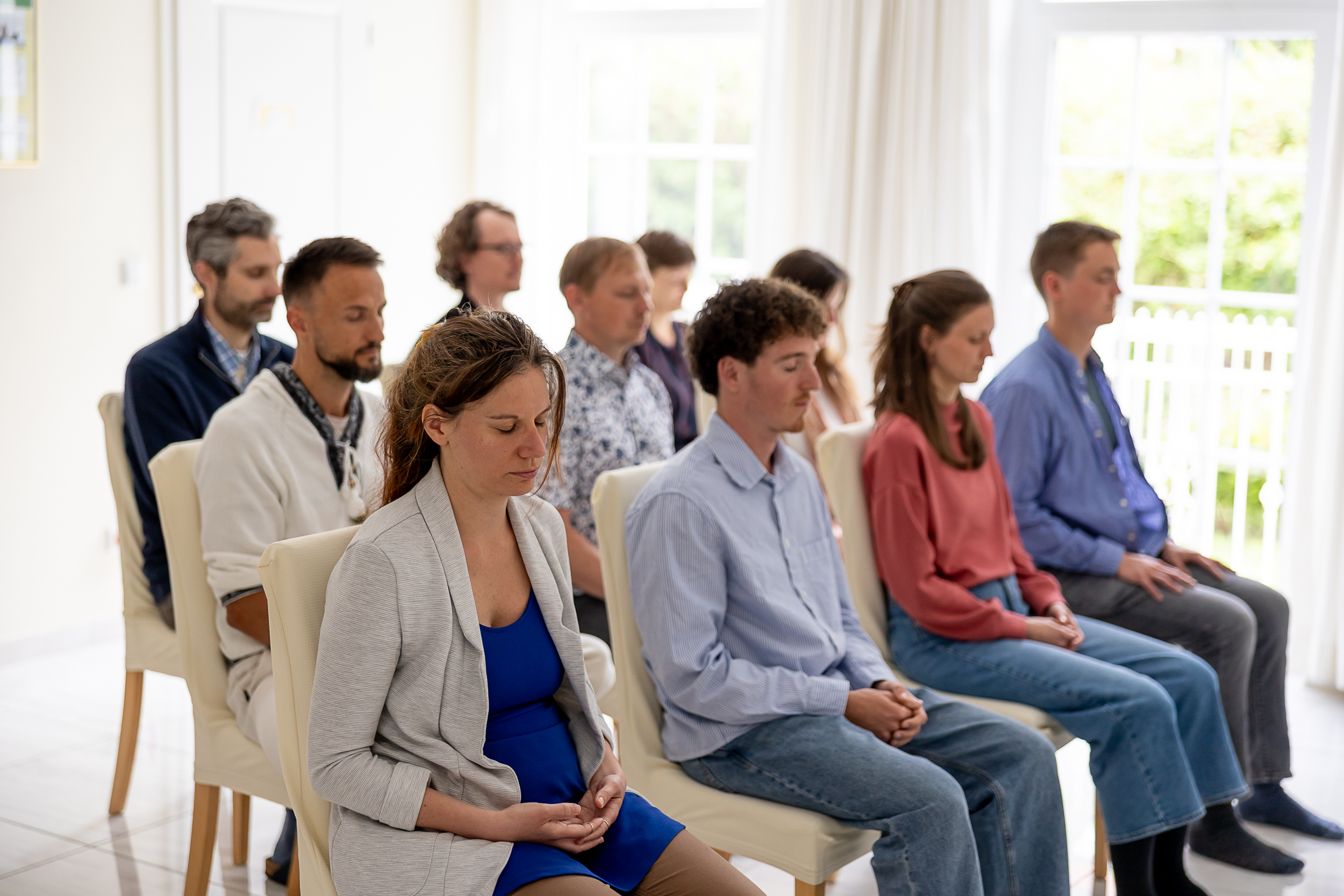 Im Maharishi Friedenspalast in Erfurt finden regelmäßig Meditationskurse statt.